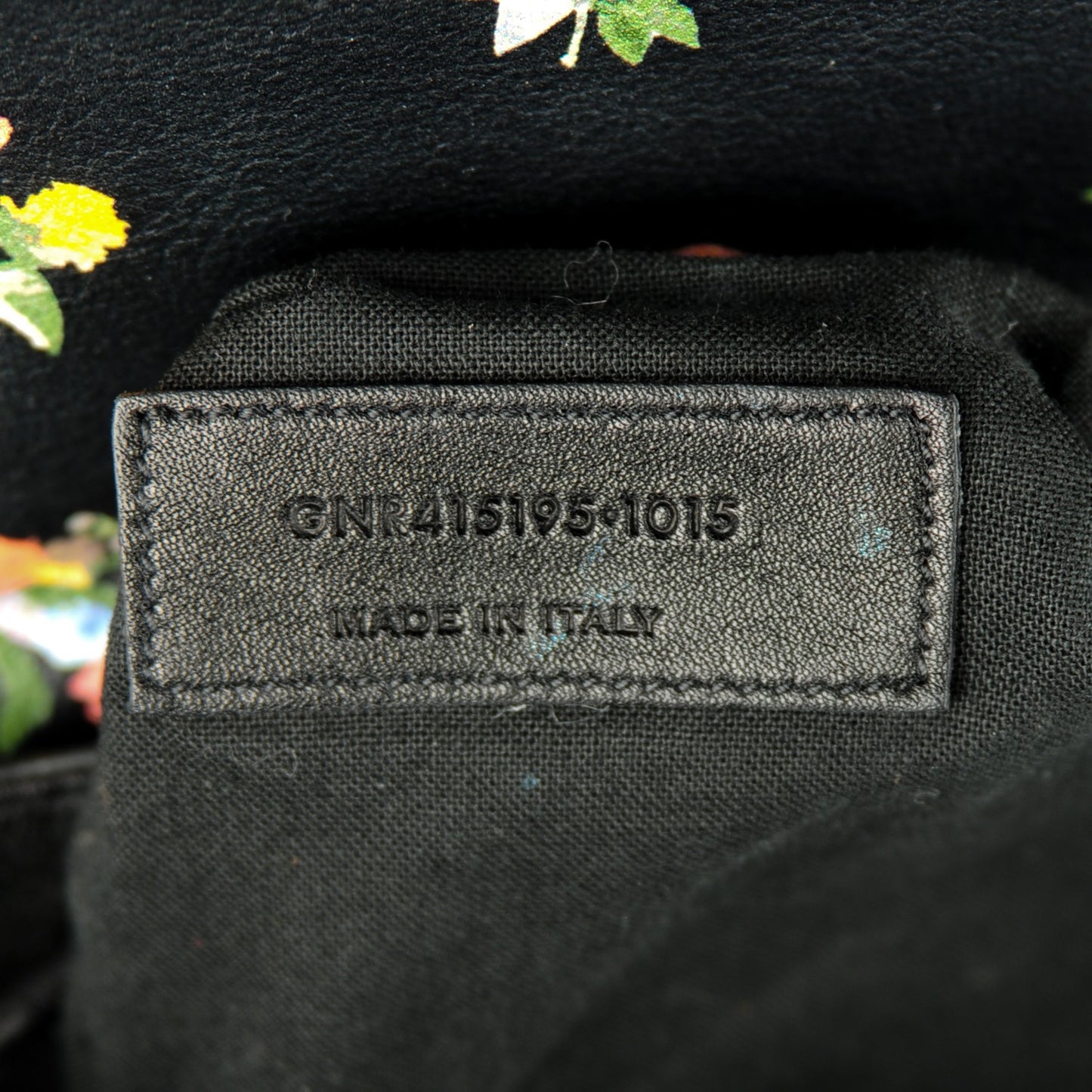 Calfskin Prairie Flower Printed Festival Backpack Multicolor