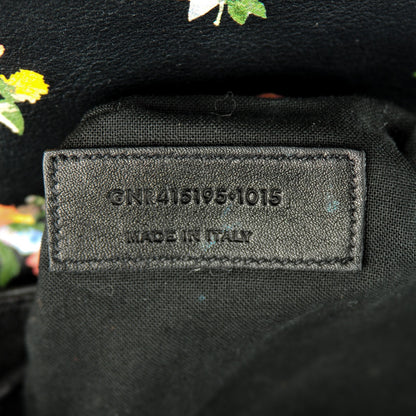 Saint Laurent Calfskin Prairie Flower Printed Festival Backpack Multicolor 9 of 9