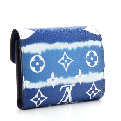 Louis Vuitton Monogram Escale Victorine Wallet Blue 3 of 8