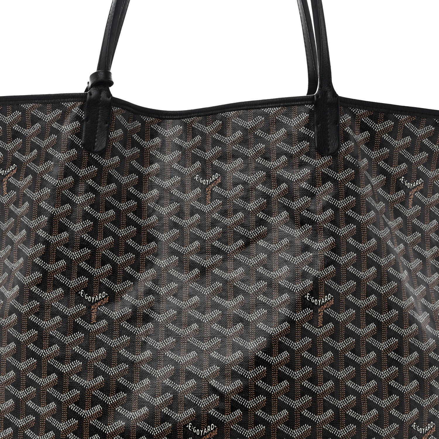Goyard Goyardine Saint Louis GM Black 9 of 14