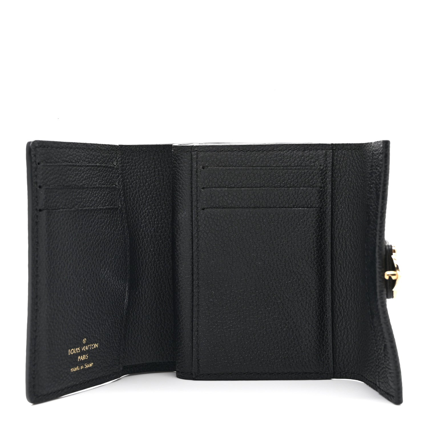 Louis Vuitton Empreinte Metis Compact Wallet Black 5 of 11