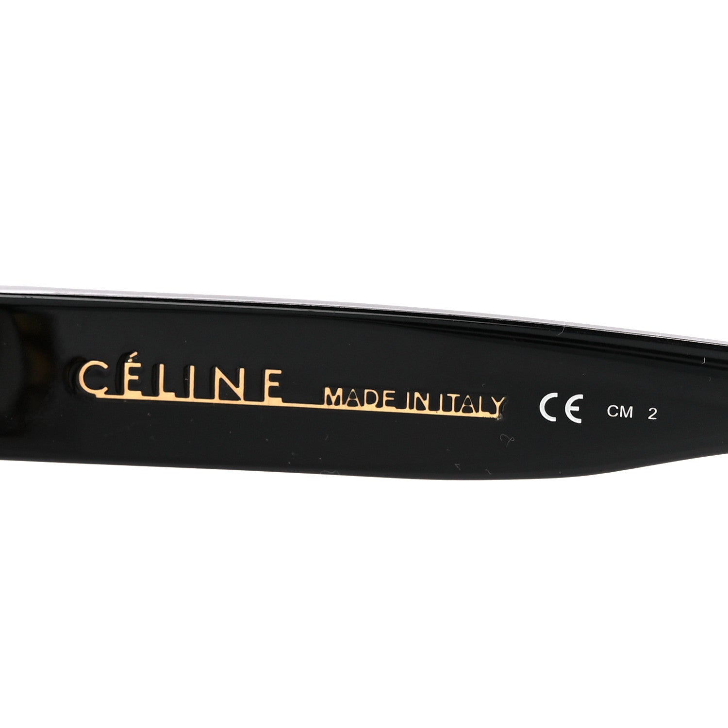 Celine Shadow Sunglasses CL 41026/S Black Havana 6 of 7