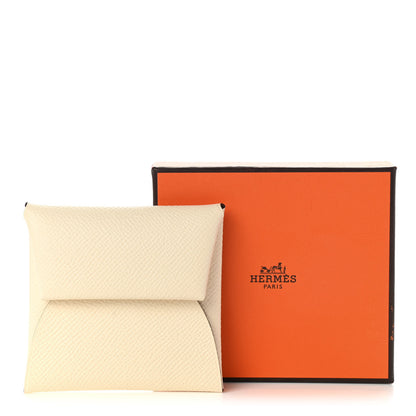 Hermes Epsom Bastia Verso Coin Purse Nata Sesame 7 of 7