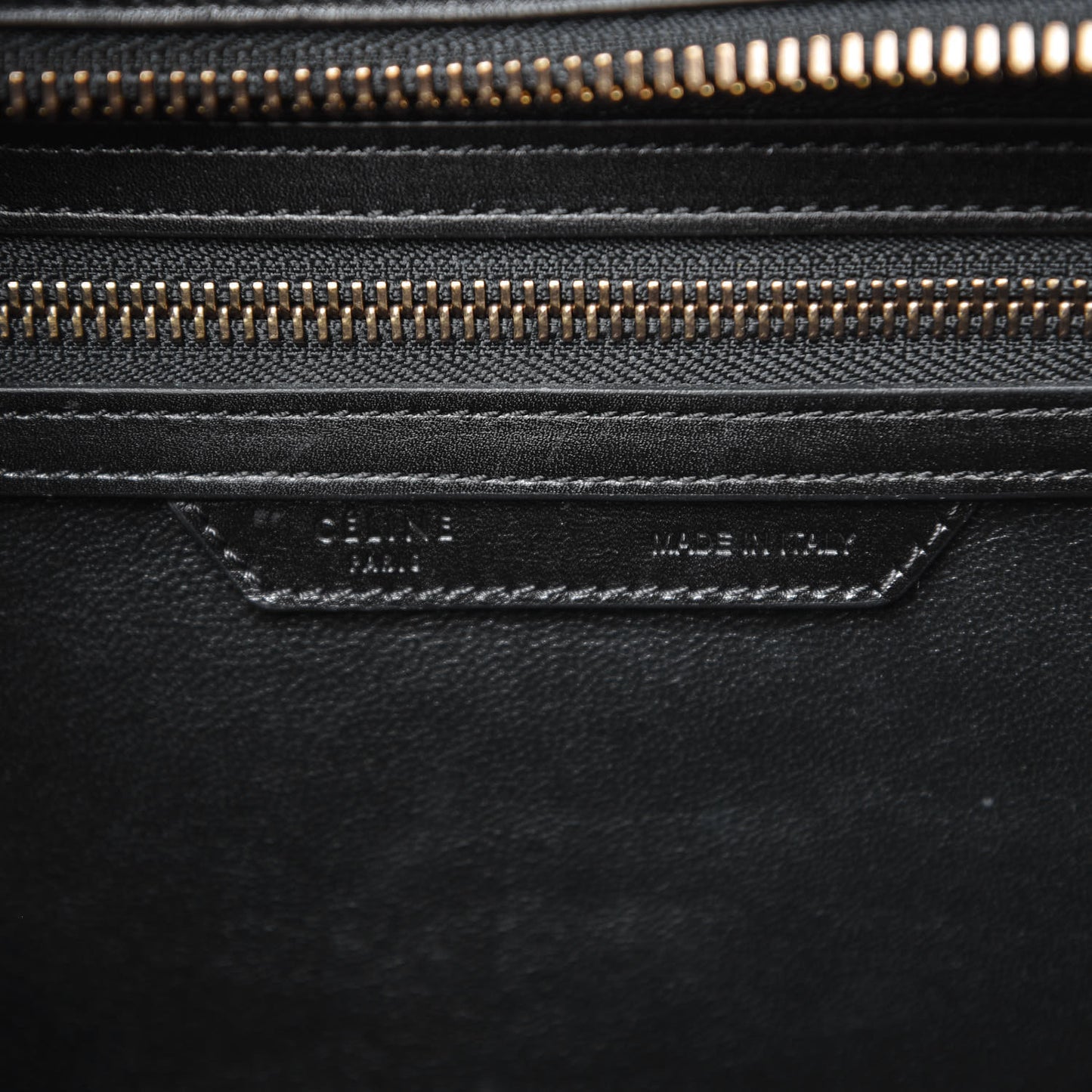 Smooth Calfskin Micro Tri-Color Luggage Khaki