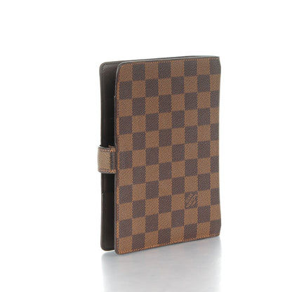 Louis Vuitton Damier Ebene Medium Ring Agenda Cover 3 of 7