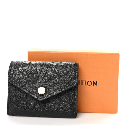 Louis Vuitton Empreinte Zoe Wallet Black 9 of 9