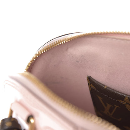 Louis Vuitton Patent Monogram Alma BB Rose Ballerine 7 of 12
