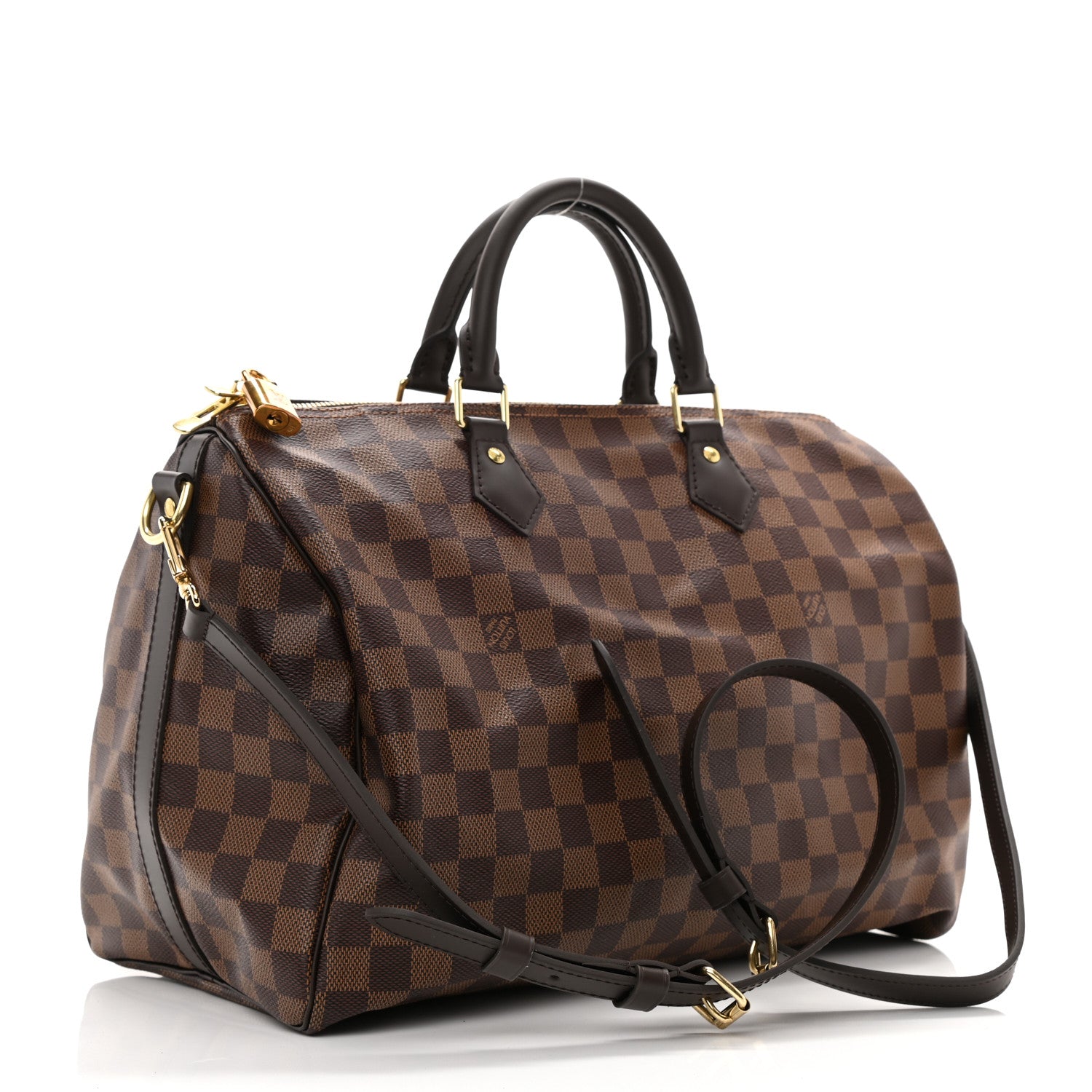 Louis Vuitton Damier Ebene Speedy Bandouliere 35 3 of 9