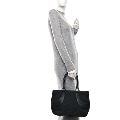 Gucci Monogram Shoulder Bag Black 2 of 11