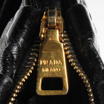 Prada Vitello Shine Wristlet Nero Black 12 of 12