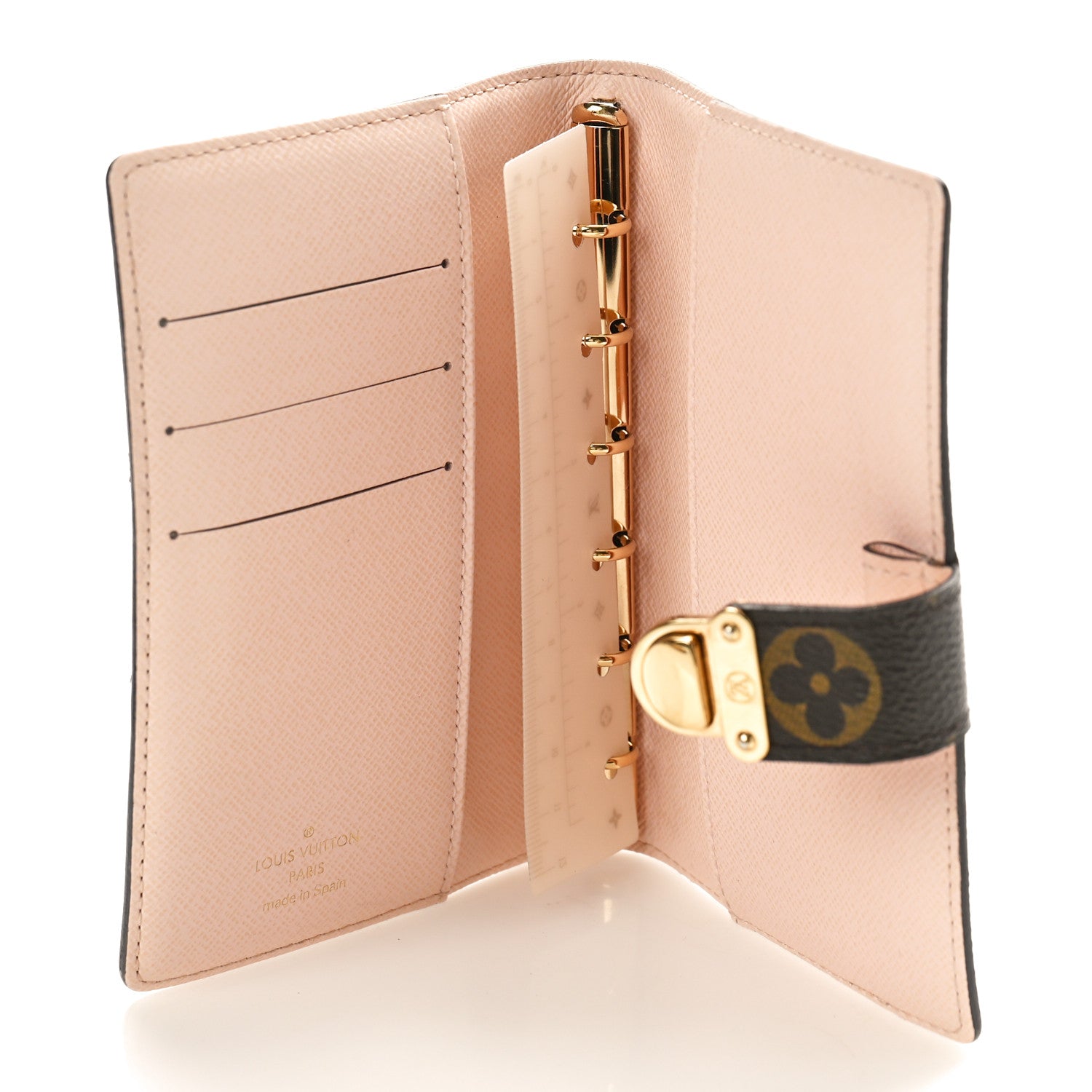 Louis Vuitton Monogram Koala Small Ring Agenda Cover Rose 5 of 7