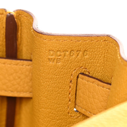 Hermes Togo Kelly Retourne 32 Jaune Ambre 7 of 12