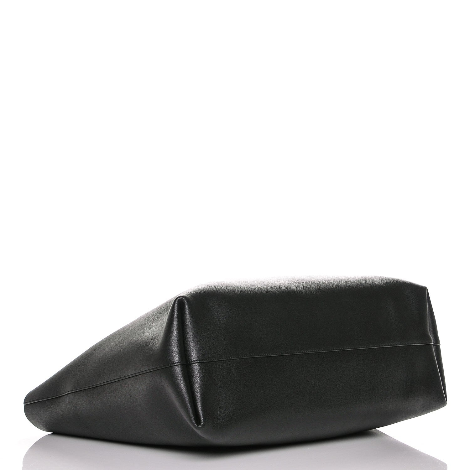 Saint Laurent Calfskin Large Shopping Tote Black 4 of 7