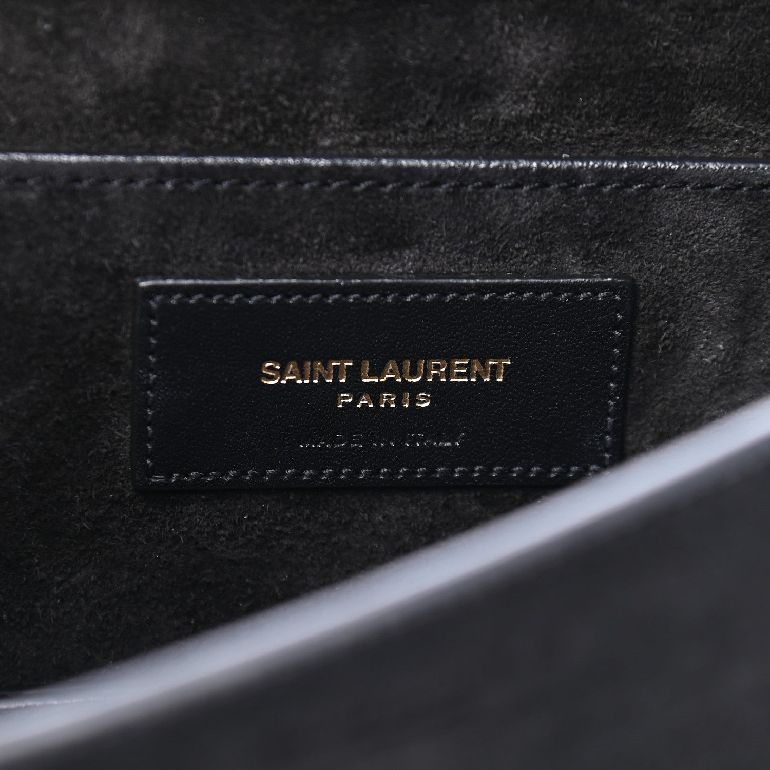 Saint Laurent Suede Monogram Small Dylan Shoulder Bag Black 6 of 9