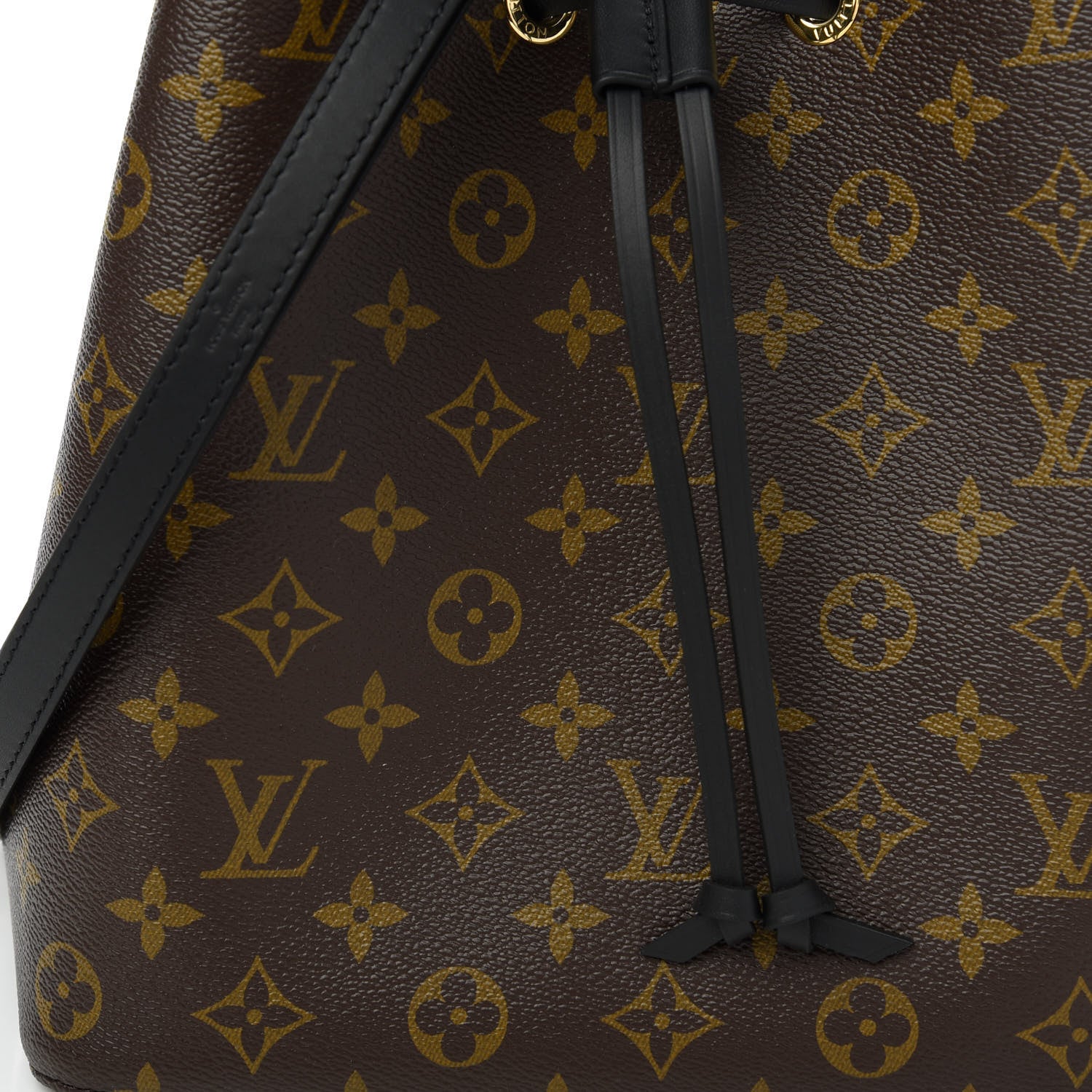 Louis Vuitton Monogram Neonoe MM Black 10 of 10
