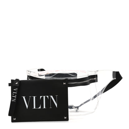 Valentino Garavani PVC VLTN Belt Bag Black 1 of 15