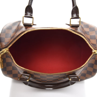 Louis Vuitton Damier Ebene Speedy Bandouliere 30 6 of 11