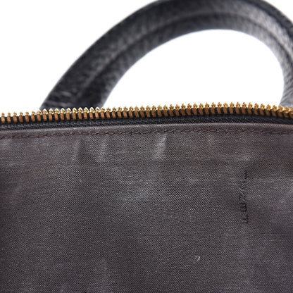 Fendi Pebbled Calfskin Small Chameleon Tote Black 10 of 11