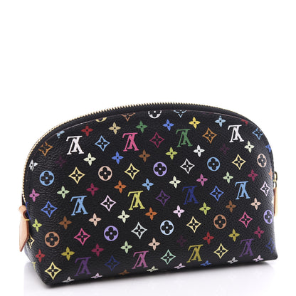 Louis Vuitton Monogram Multicolor Cosmetic Pouch Black Grenade 2 of 8