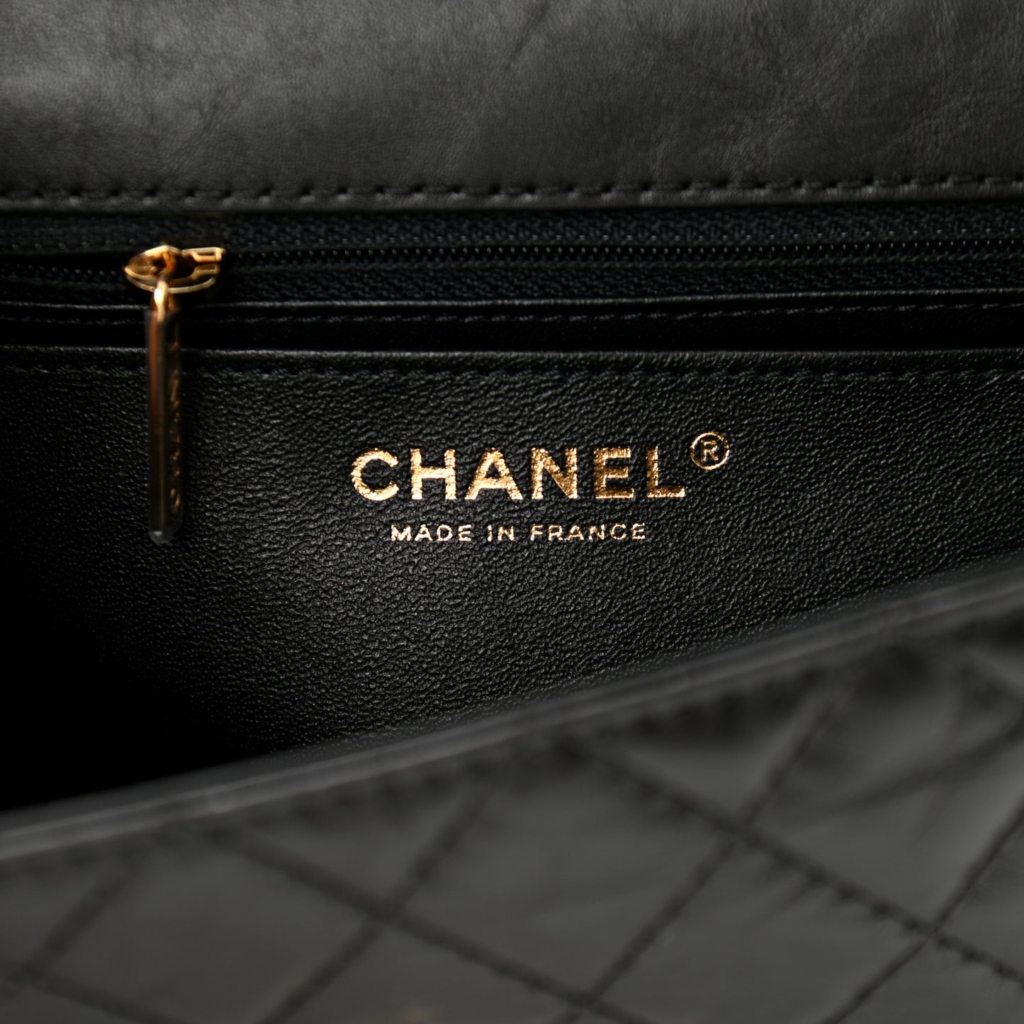Aged Calfskin Quilted 2.55 Reissue Mini Flap Black