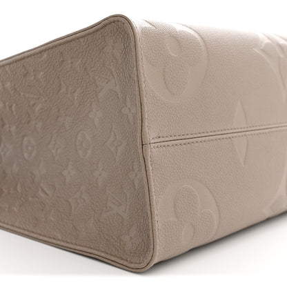 Louis Vuitton Empreinte Monogram Giant Onthego MM Tourterelle 7 of 8