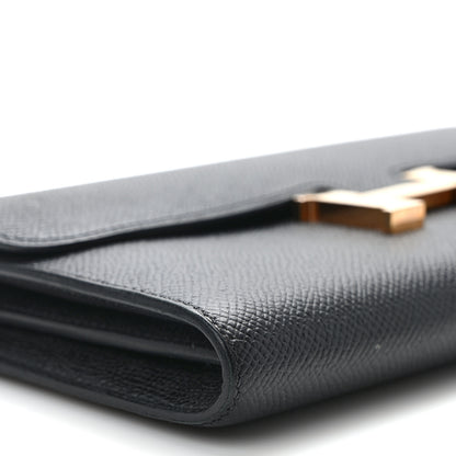 Hermes Epsom Constance Long Wallet Black 7 of 13