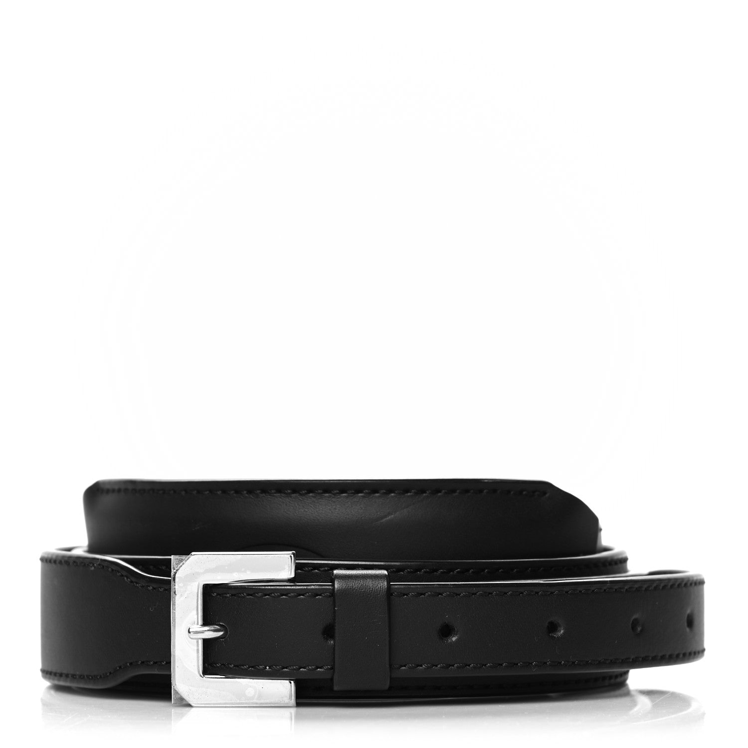 Goyard Calfskin Adjustable Shoulder Strap Black 2 of 5