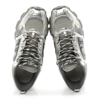 Christian Dior Technical Mesh Dior Chrono Sneakers 38 Silver 2 of 11