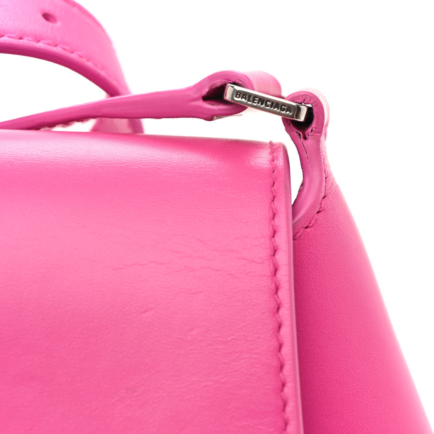 Balenciaga Box Calfskin Medium XX Flap Bag Lipstick Pink 1936660
