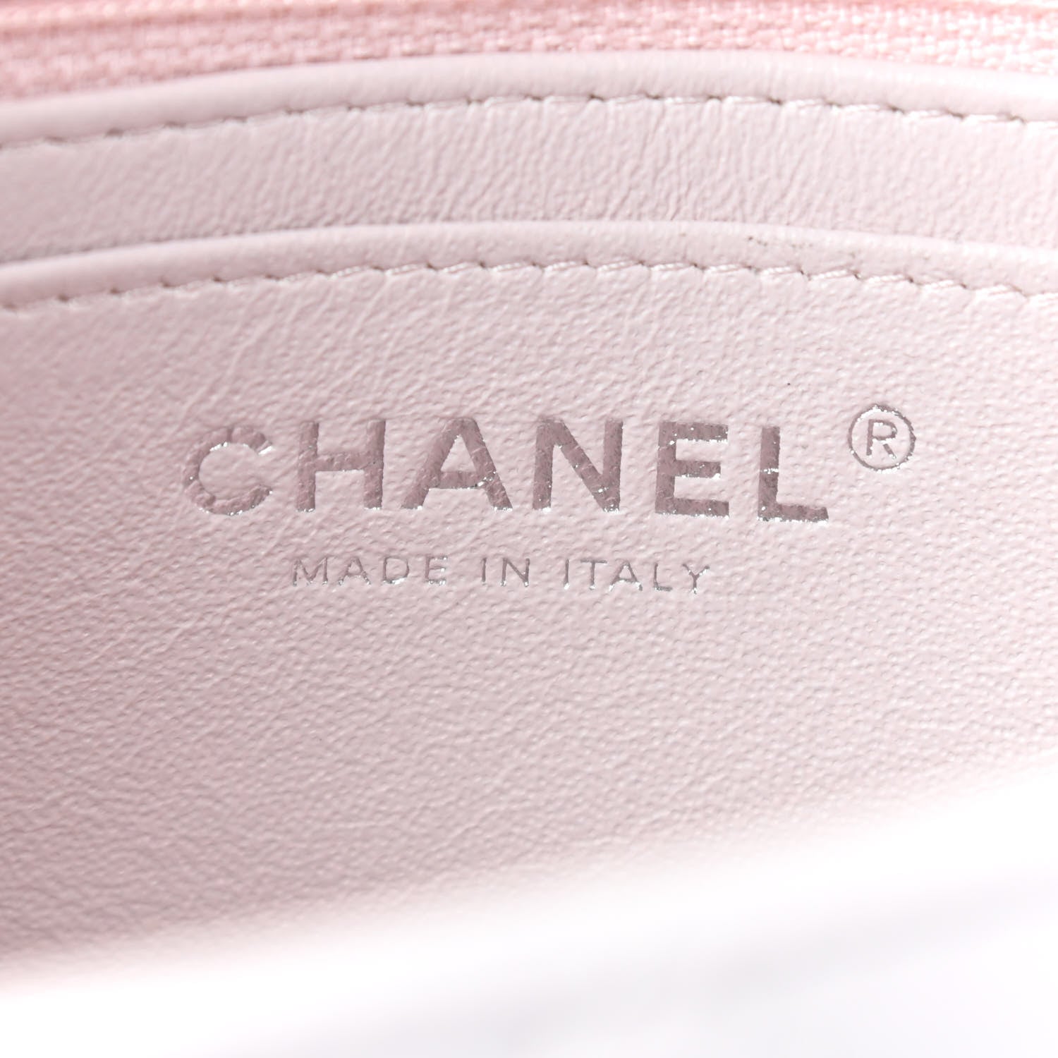 Chanel Lambskin Quilted Mini Rectangular Flap Light Pink 6 of 9