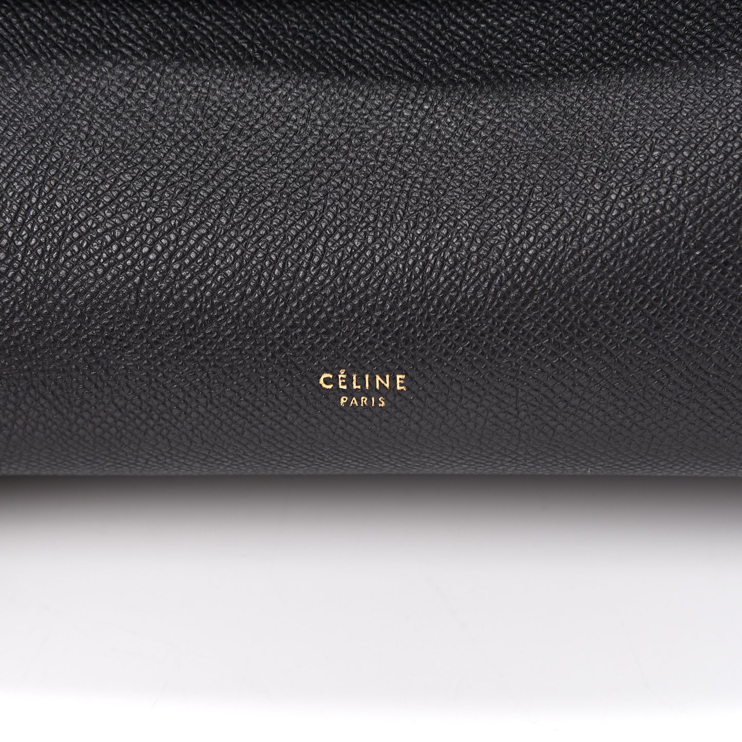 Grained Calfskin Mini Belt Bag Black
