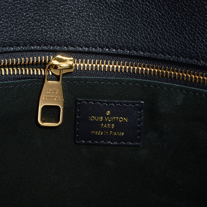 Louis Vuitton Veau Cachemire Tote W PM Black 6 of 7
