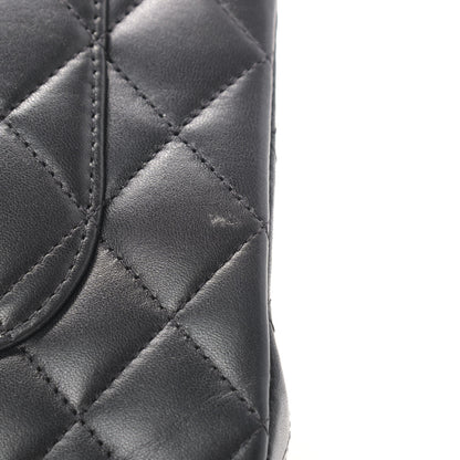 Chanel Lambskin Quilted Small Double Flap Black 11 of 17