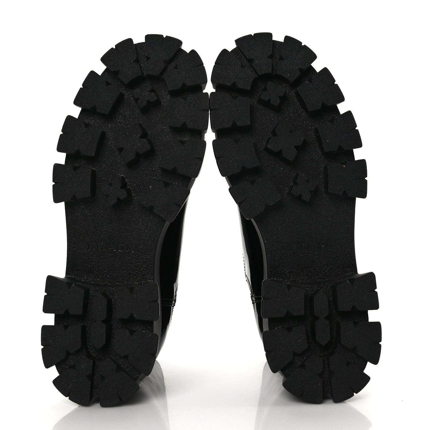 Prada Vernice Monolith Chelsea 55mm Ankle Boots 41 Black 6 of 8