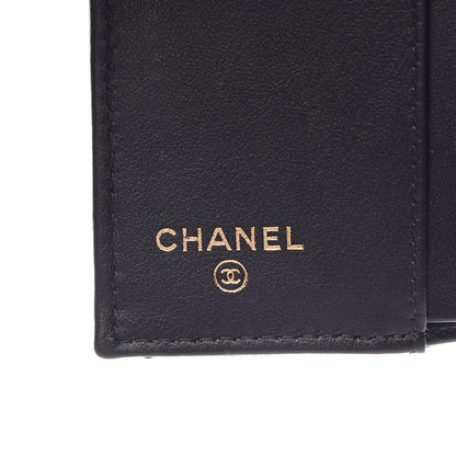 Chanel Caviar Quilted Small Boy Flap Wallet Black 6 of 8