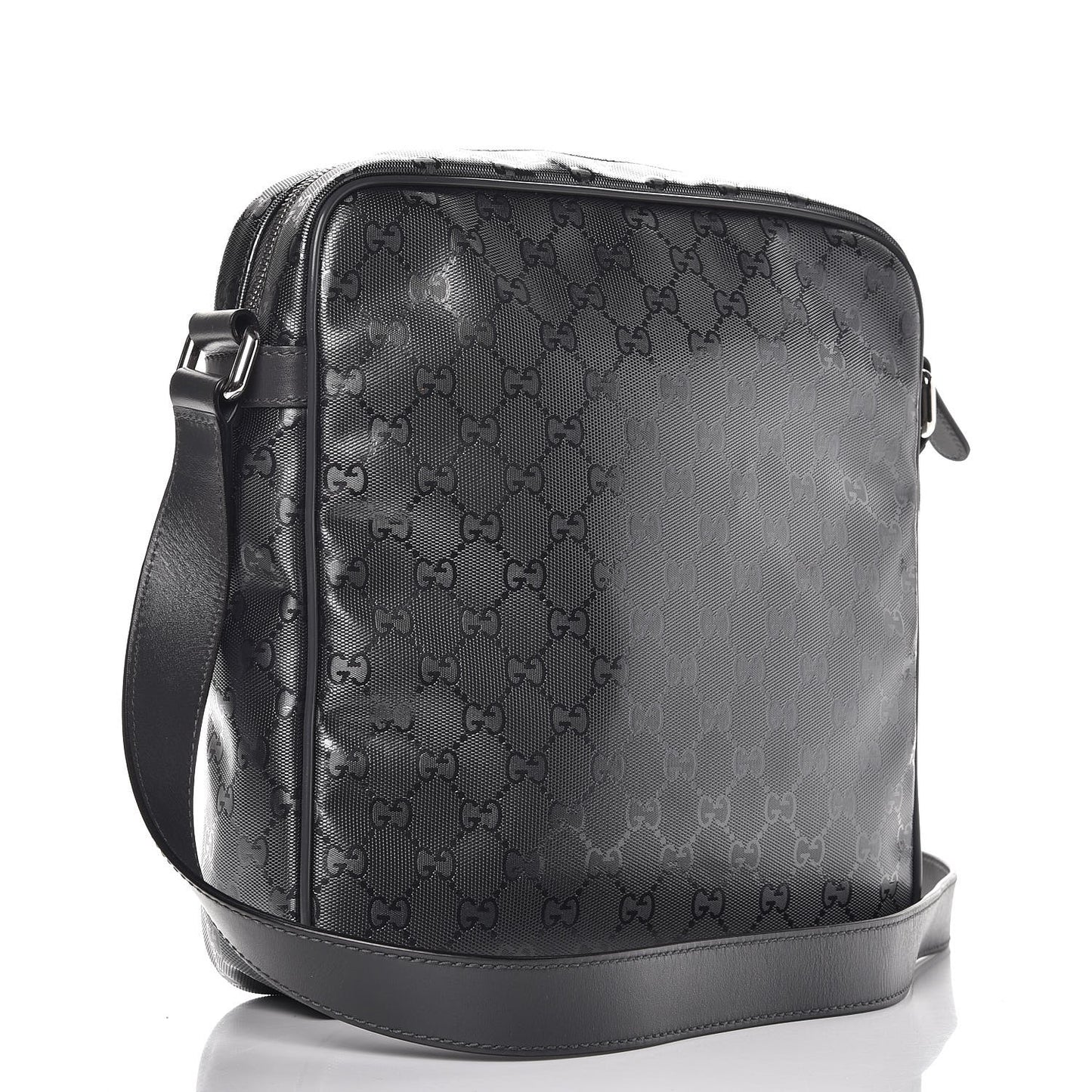 Imprime Monogram Messenger Bag Grey