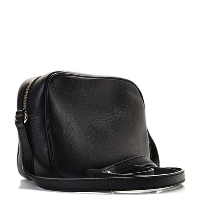 Gucci Pebbled Calfskin Small Soho Disco Bag Black 3 of 10