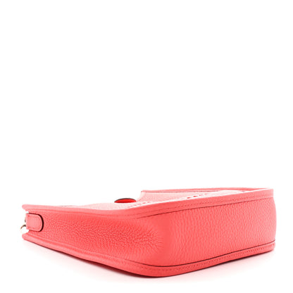 Hermes Taurillon Clemence Evelyne TPM Rose Jaipur 4 of 12