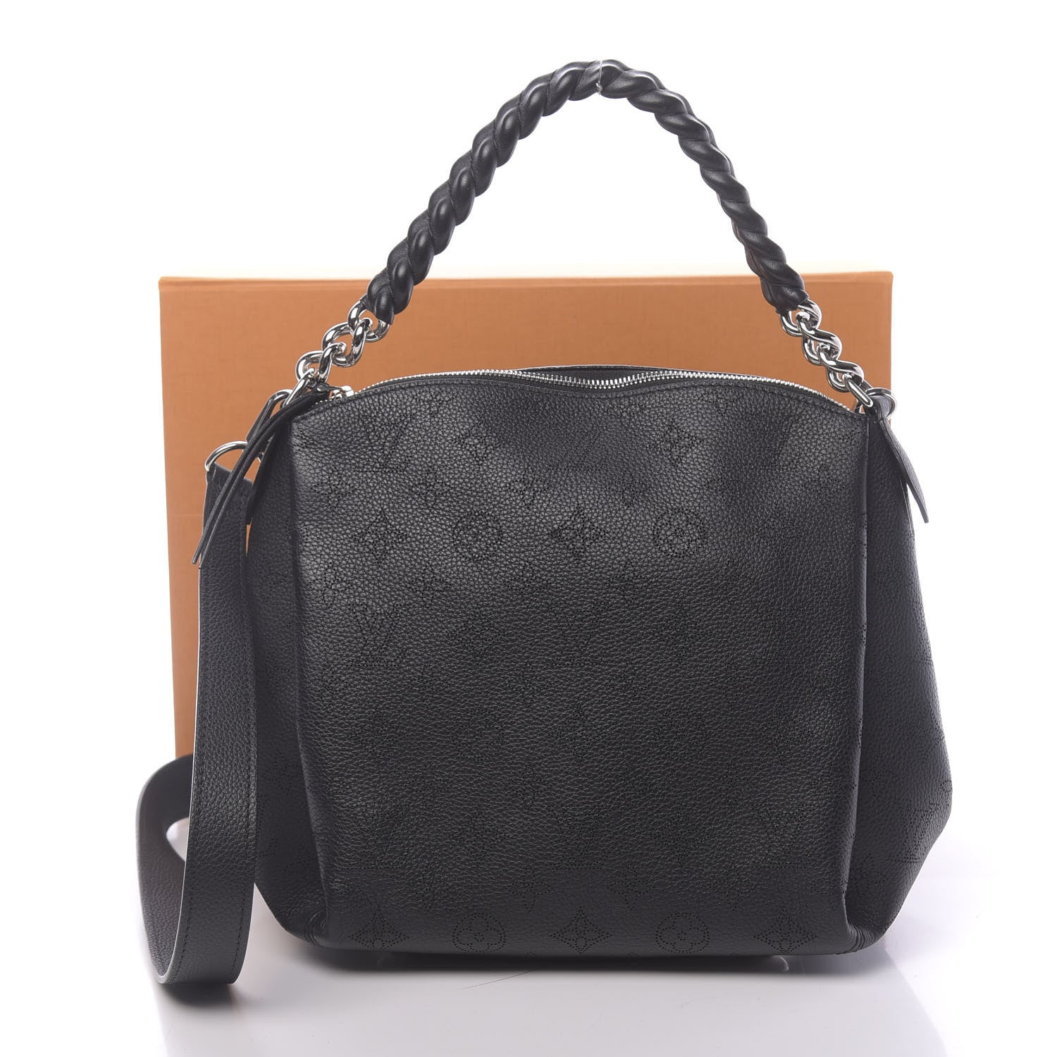 Louis Vuitton Mahina Babylone Chain BB Black 12 of 12