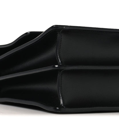 Saint Laurent Calfskin Large Monogram Sunset Black 9 of 10