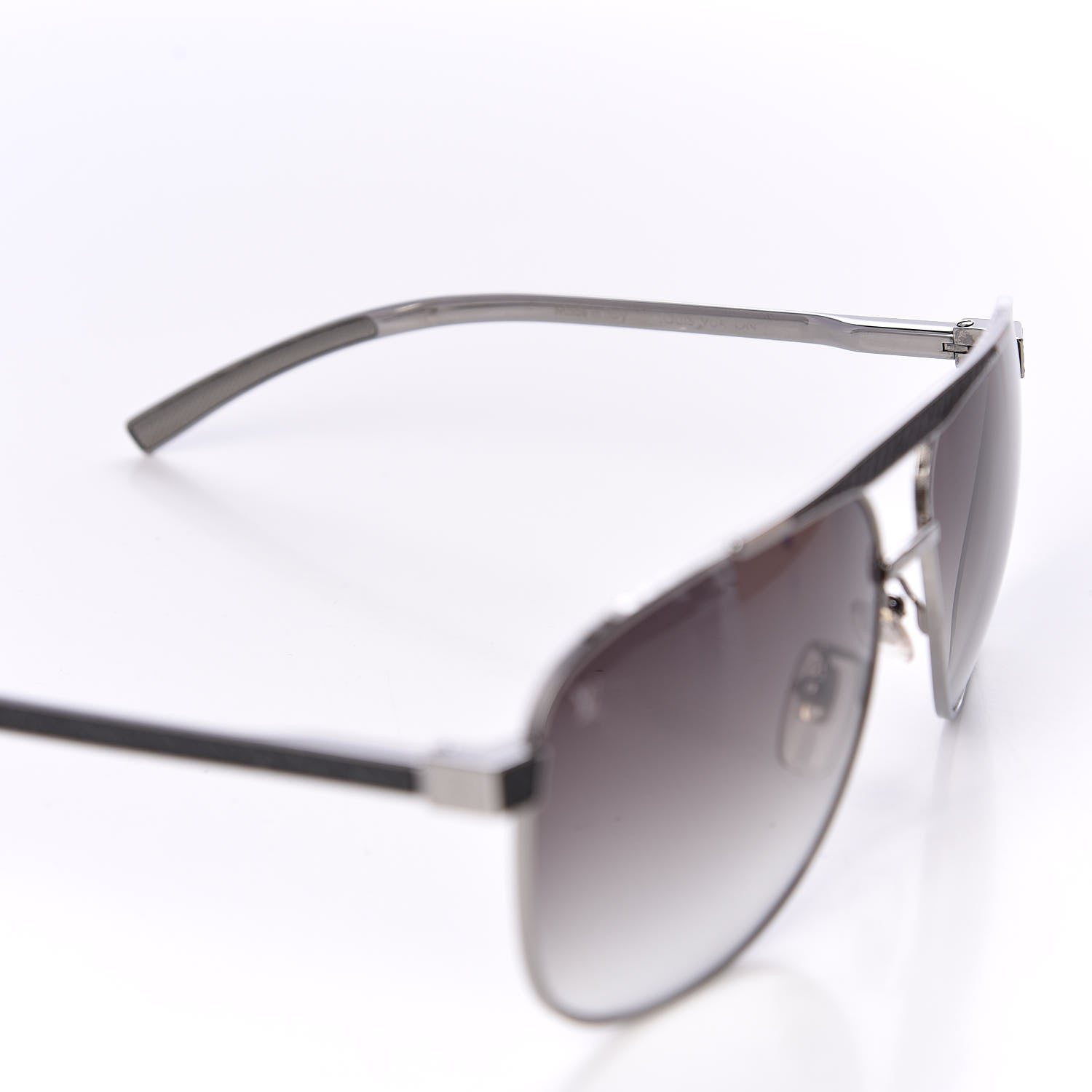 Louis Vuitton Taiga Attitude Pilote Sunglasses Z0496U Black 6 of 8