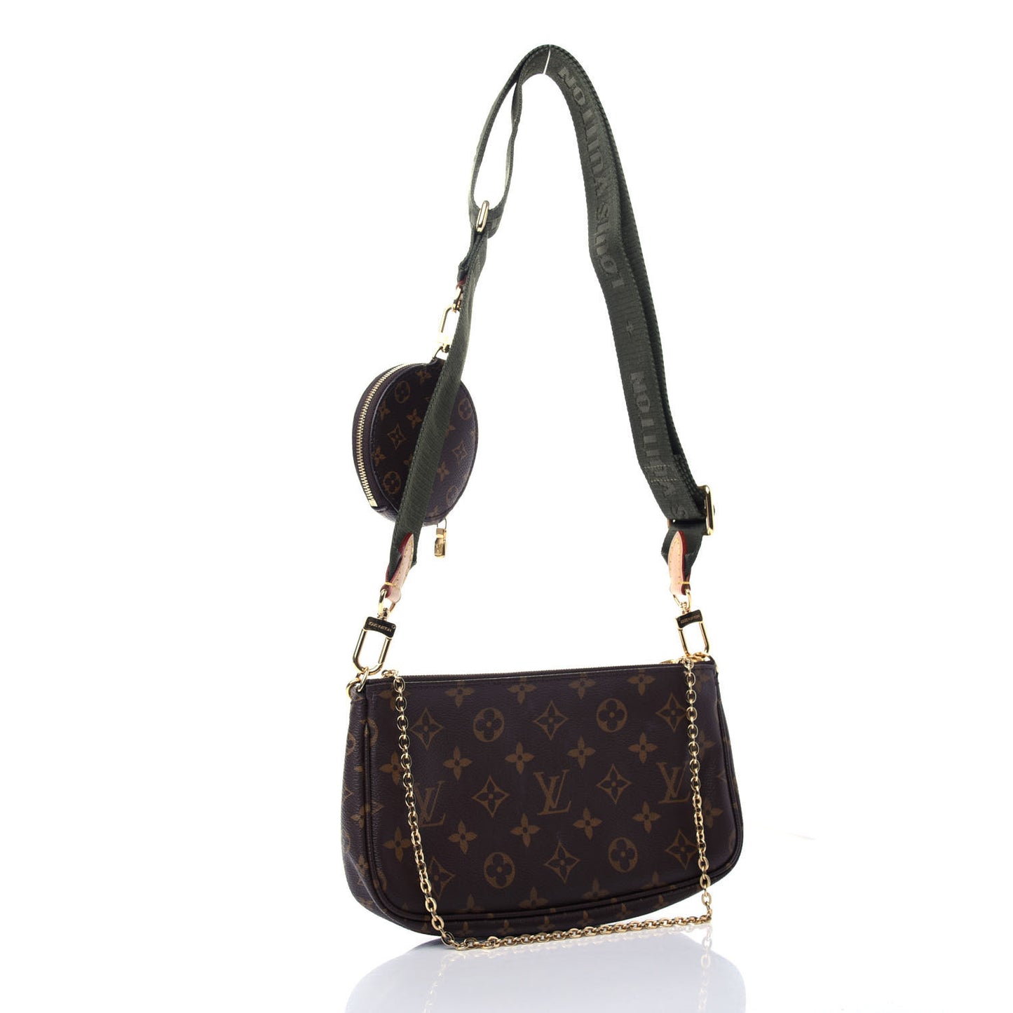 Monogram Multi Pochette Accessories Kaki