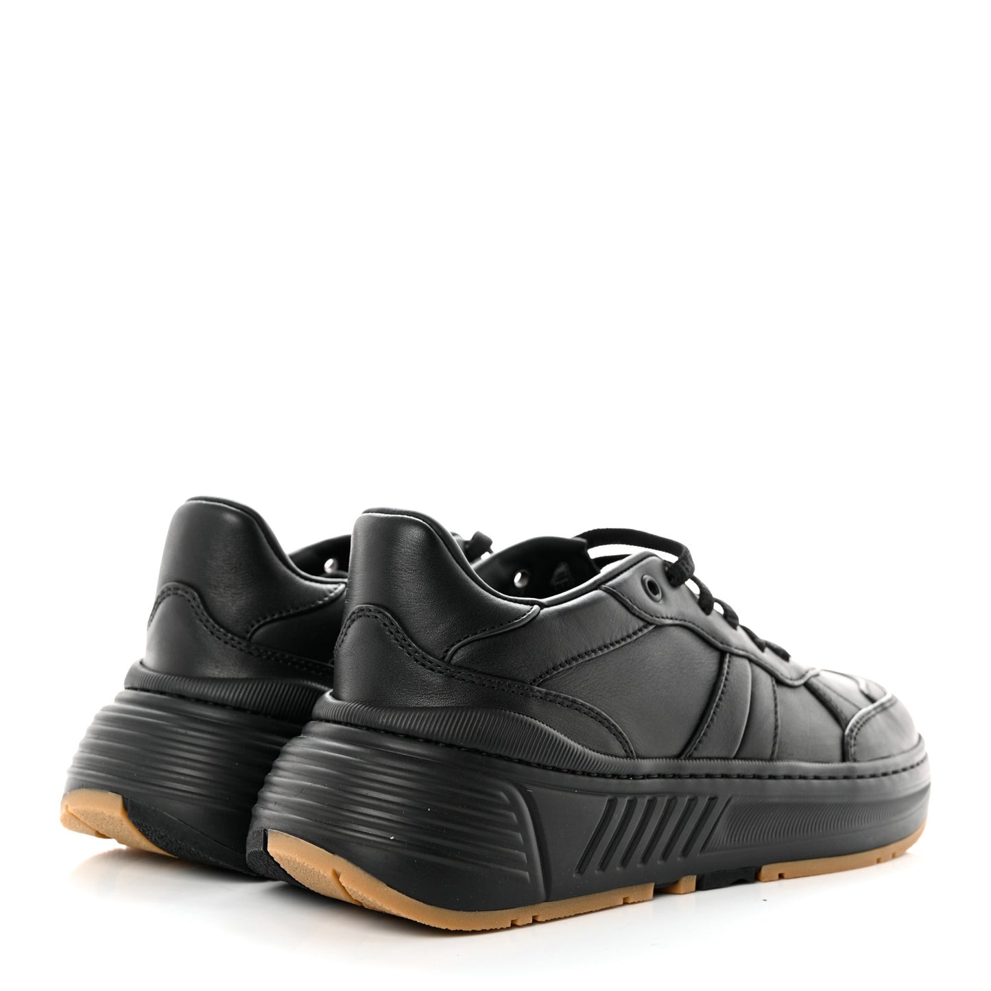 Calfskin Mens The Speedster Sneakers 40 Black