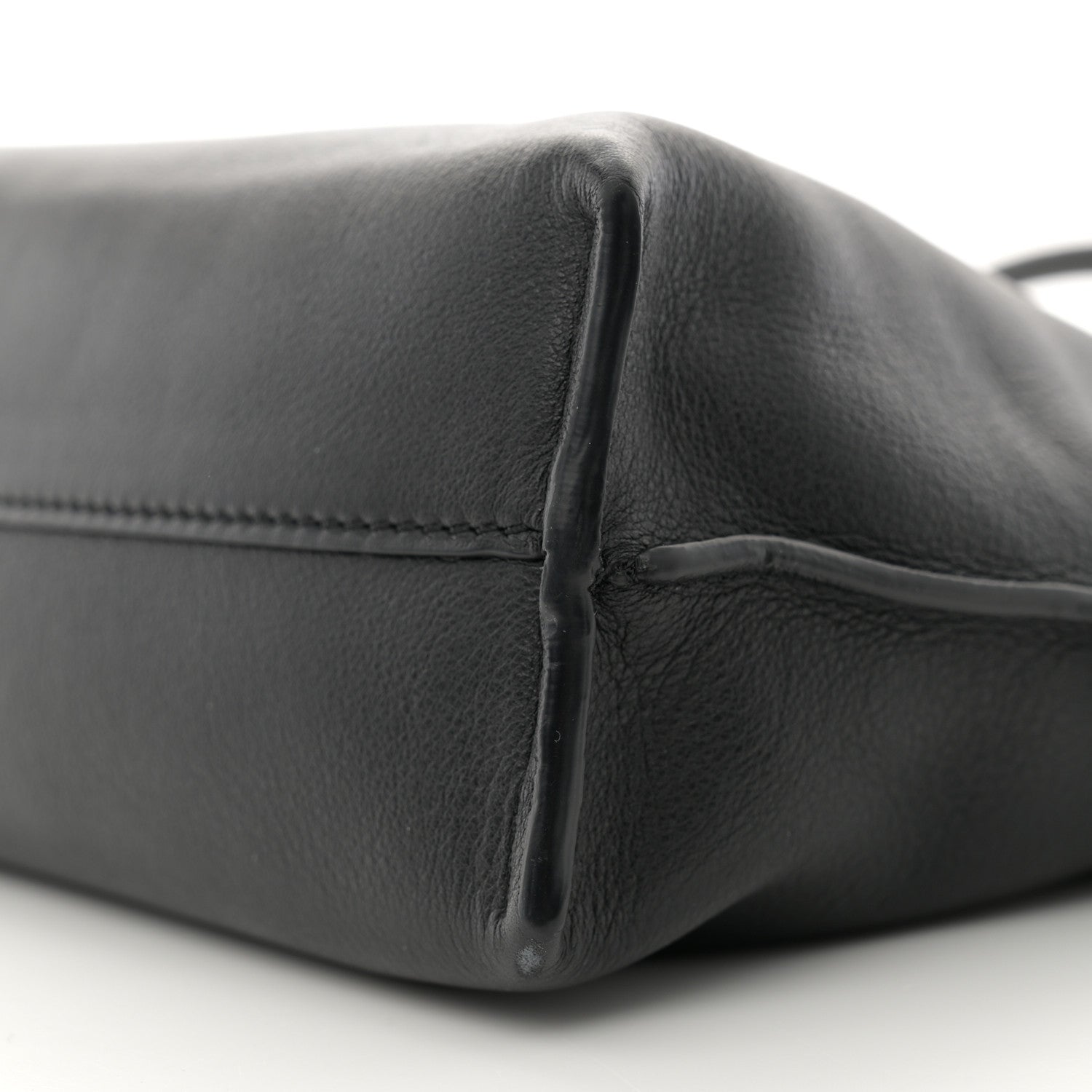 Loewe Calfskin Mini Flamenco Knot Bag Black 10 of 12