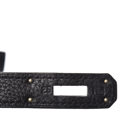 Hermes Togo Kelly Retourne 32 Black 7 of 11