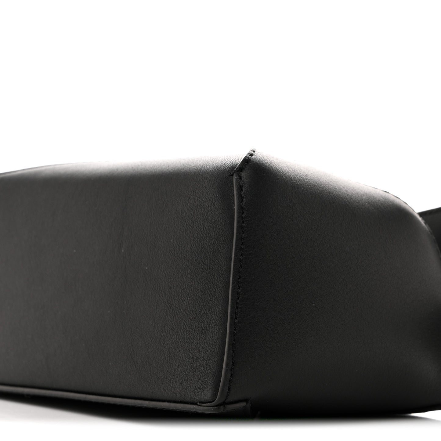 Calfskin Mini Puzzle Edge Bag Black