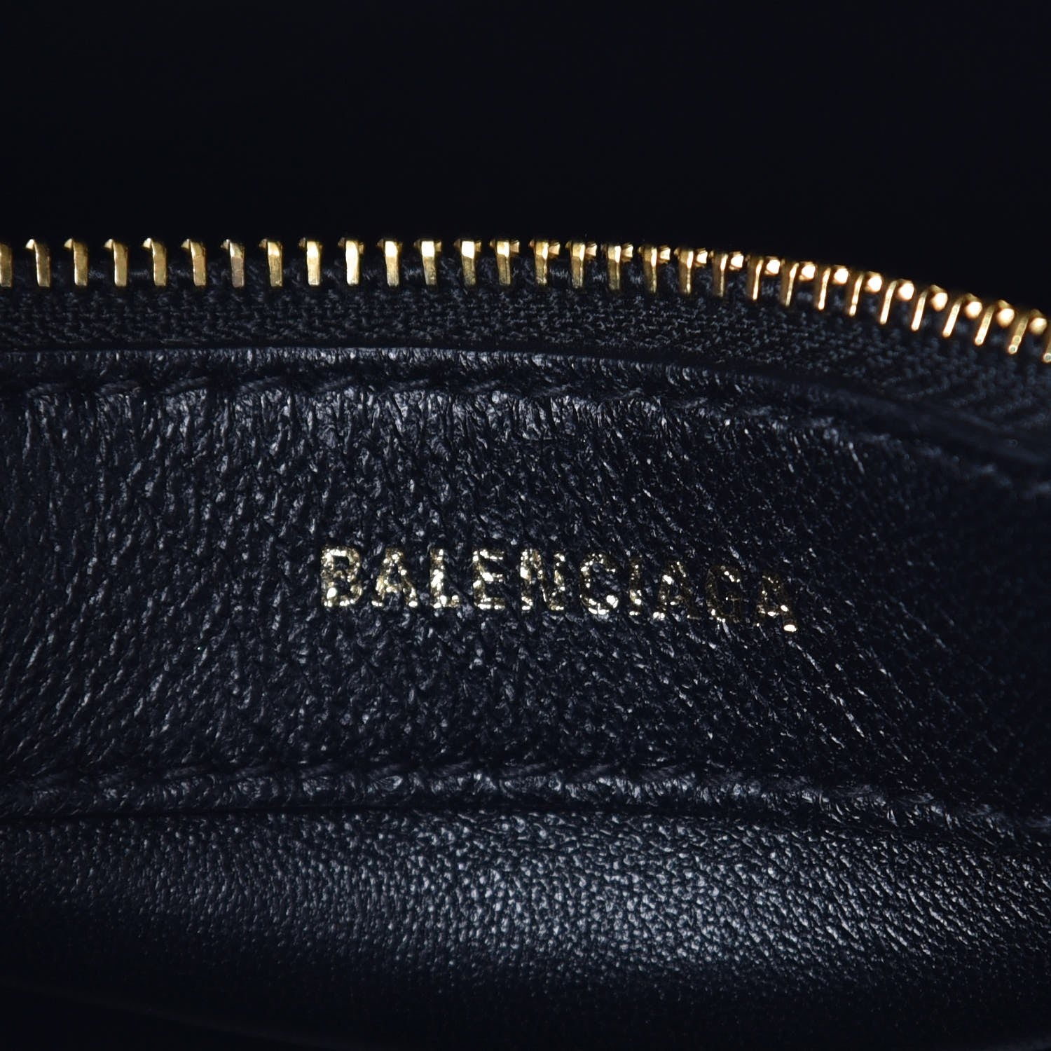 Balenciaga Signature Grained Calfskin Logo S Ville Top Handle Bag Black 6 of 6