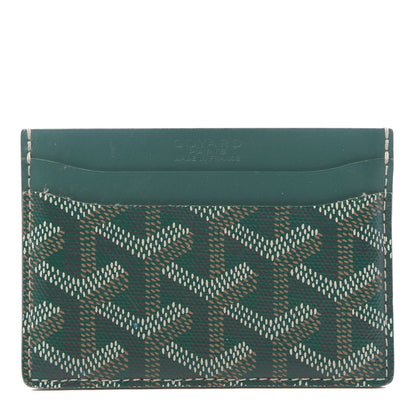 Goyard Goyardine Saint Sulpice Card Holder Green 1 of 6