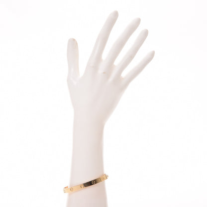 Cartier 18K Yellow Gold LOVE Bracelet 18 2 of 8