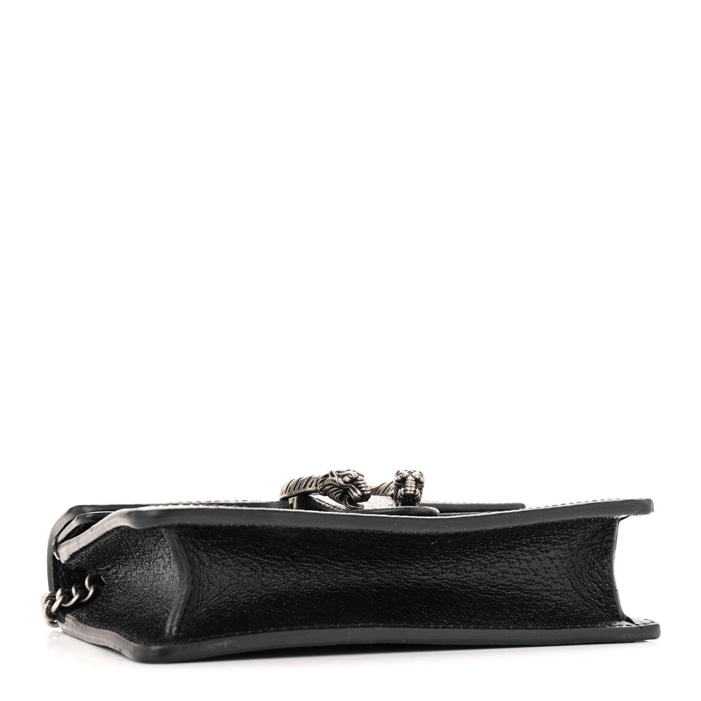Jacquard Black Denim GG Monogram Super Mini Dionysus Shoulder Bag Black Ivory